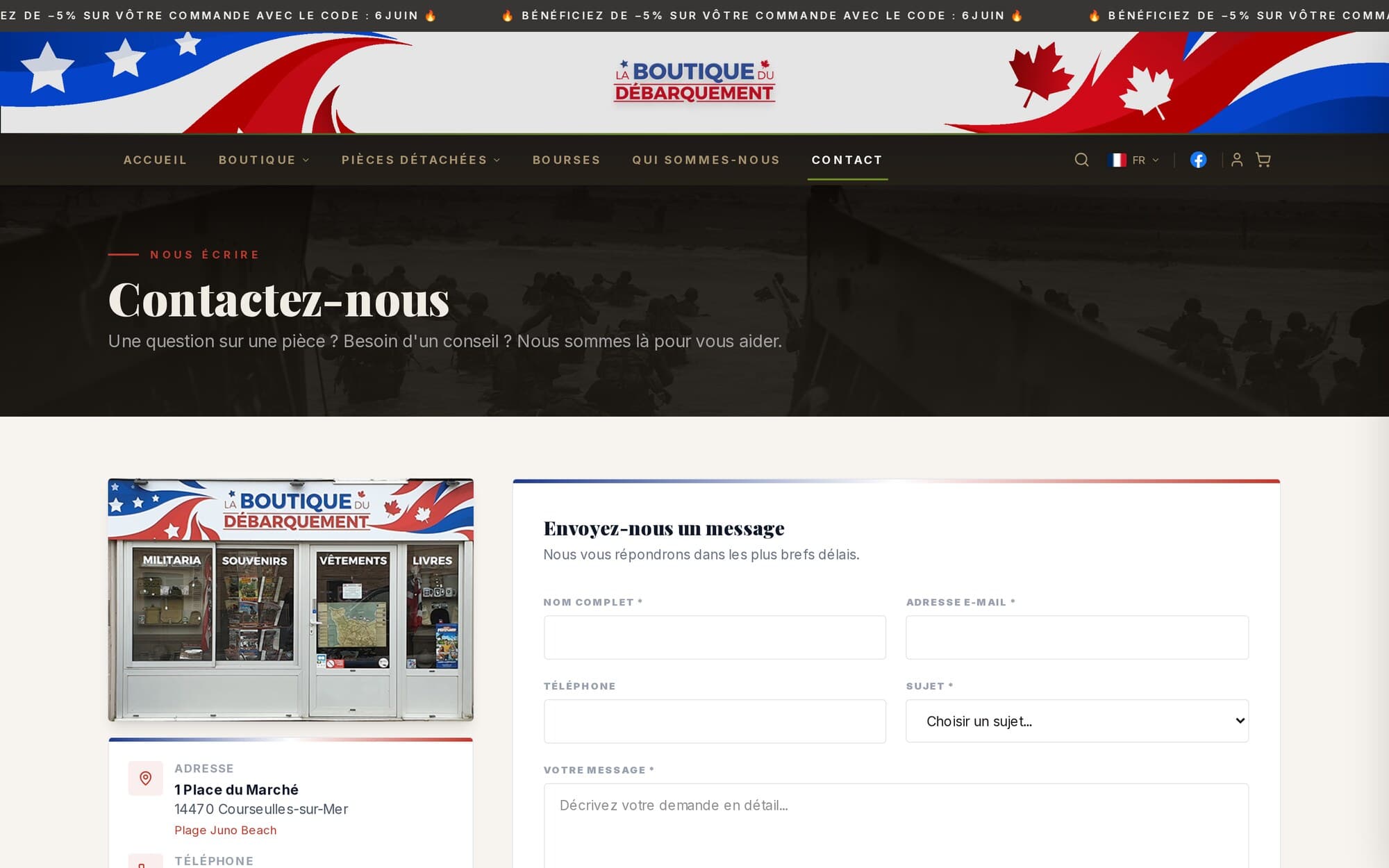 La Boutique du Débarquement — capture 5